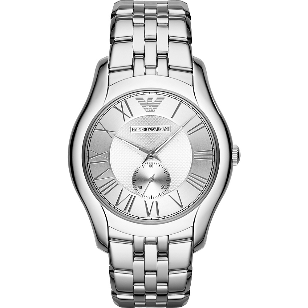 Emporio Armani Classic Watch Silver Silver Emporio Armani Watches