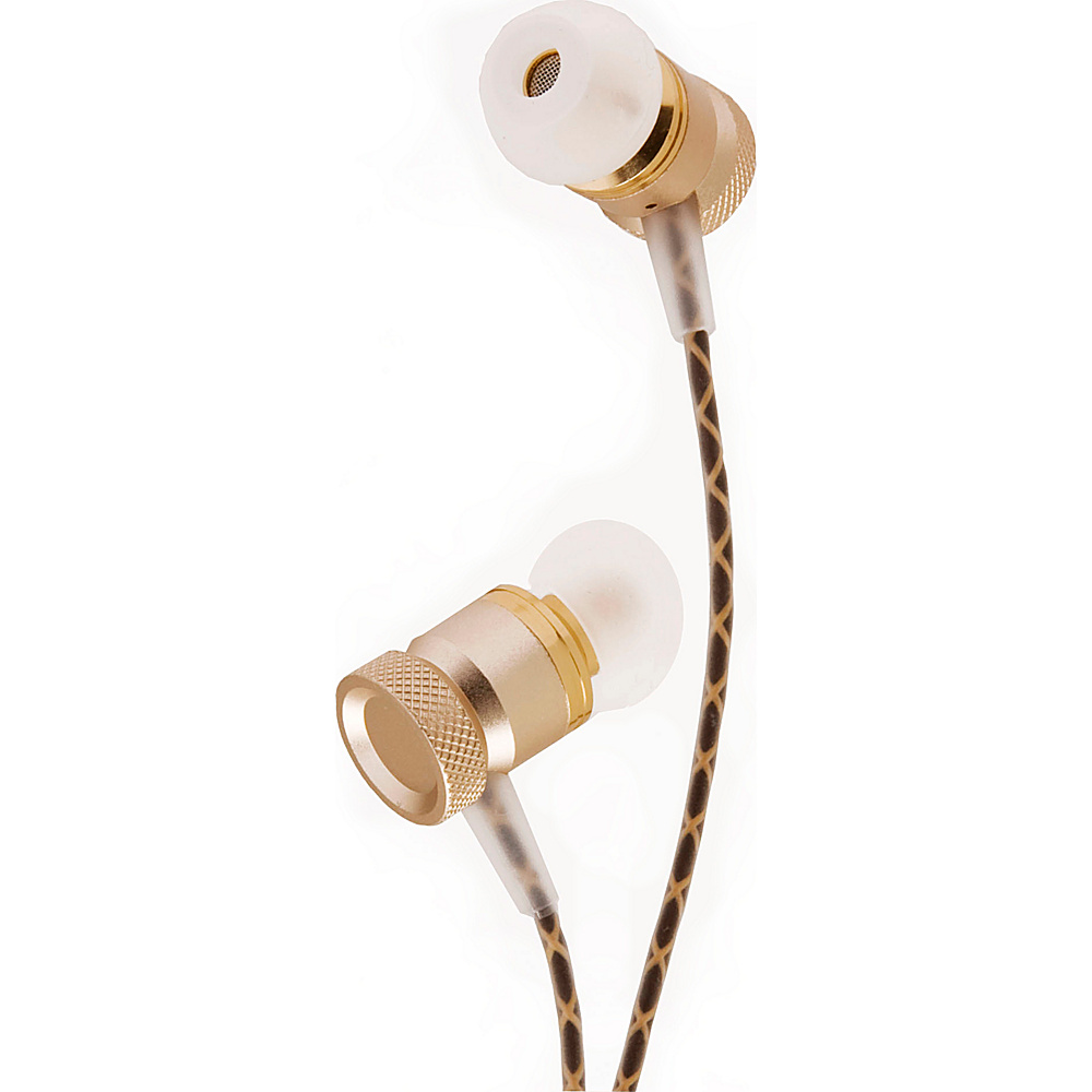 1Voice Audio Boom Earphones Gold 1Voice Headphones Speakers