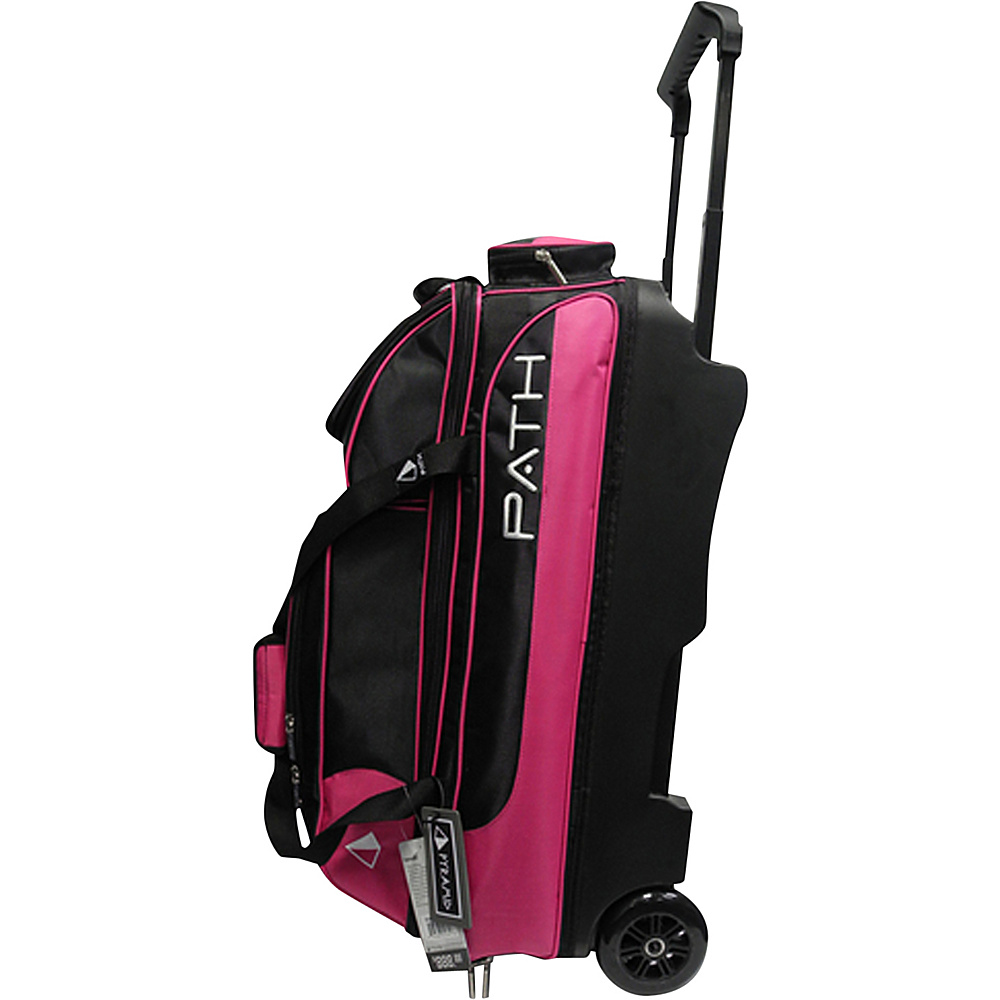 Pyramid Path Triple Deluxe Roller Bowling Bag Hot Pink Pyramid Ski and Snowboard Bags