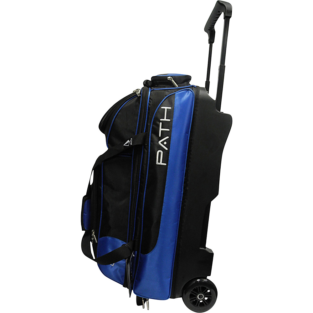 Pyramid Path Triple Deluxe Roller Bowling Bag Royal Blue Pyramid Ski and Snowboard Bags