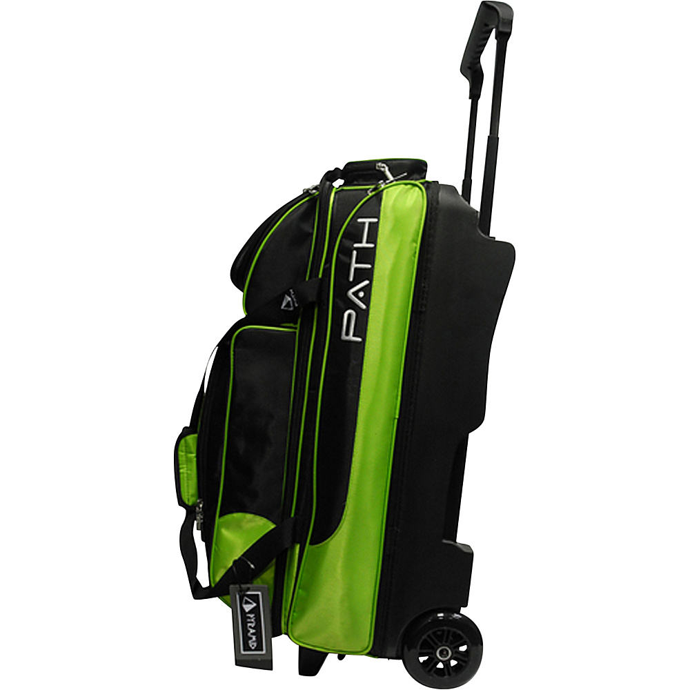 Pyramid Path Triple Deluxe Roller Bowling Bag Lime Green Pyramid Ski and Snowboard Bags
