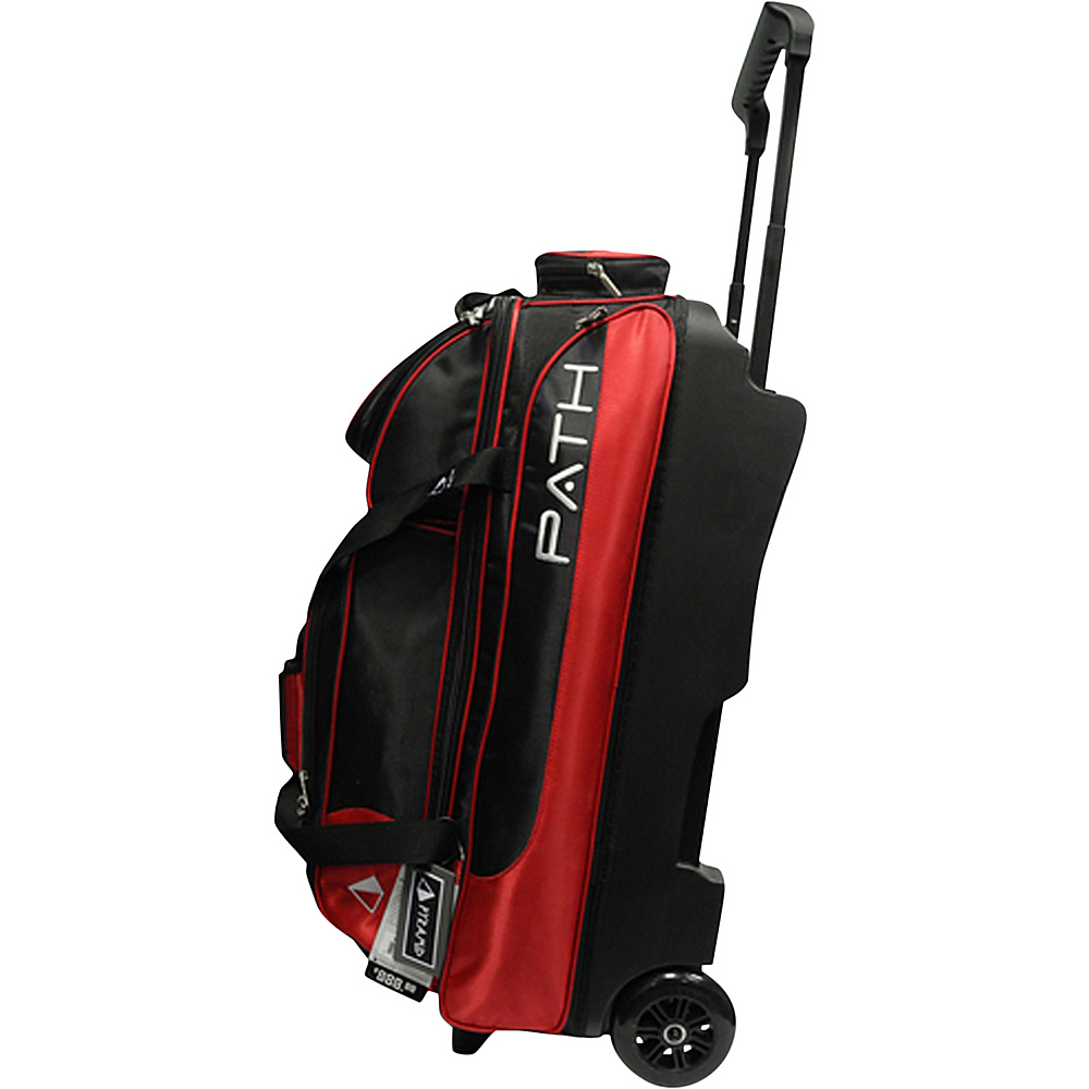 Pyramid Path Triple Deluxe Roller Bowling Bag Red Pyramid Ski and Snowboard Bags