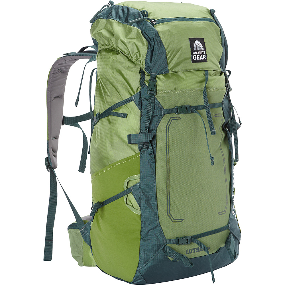 Granite Gear Lutsen 45L Pack Large Extra Large Moss Boreal Granite Gear Day Hiking Backpacks