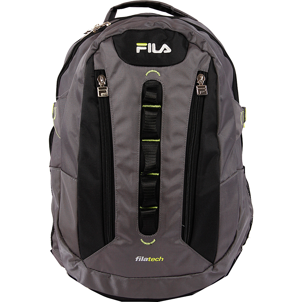 Fila Vertex Tablet and Laptop Backpack Grey Fila Everyday Backpacks