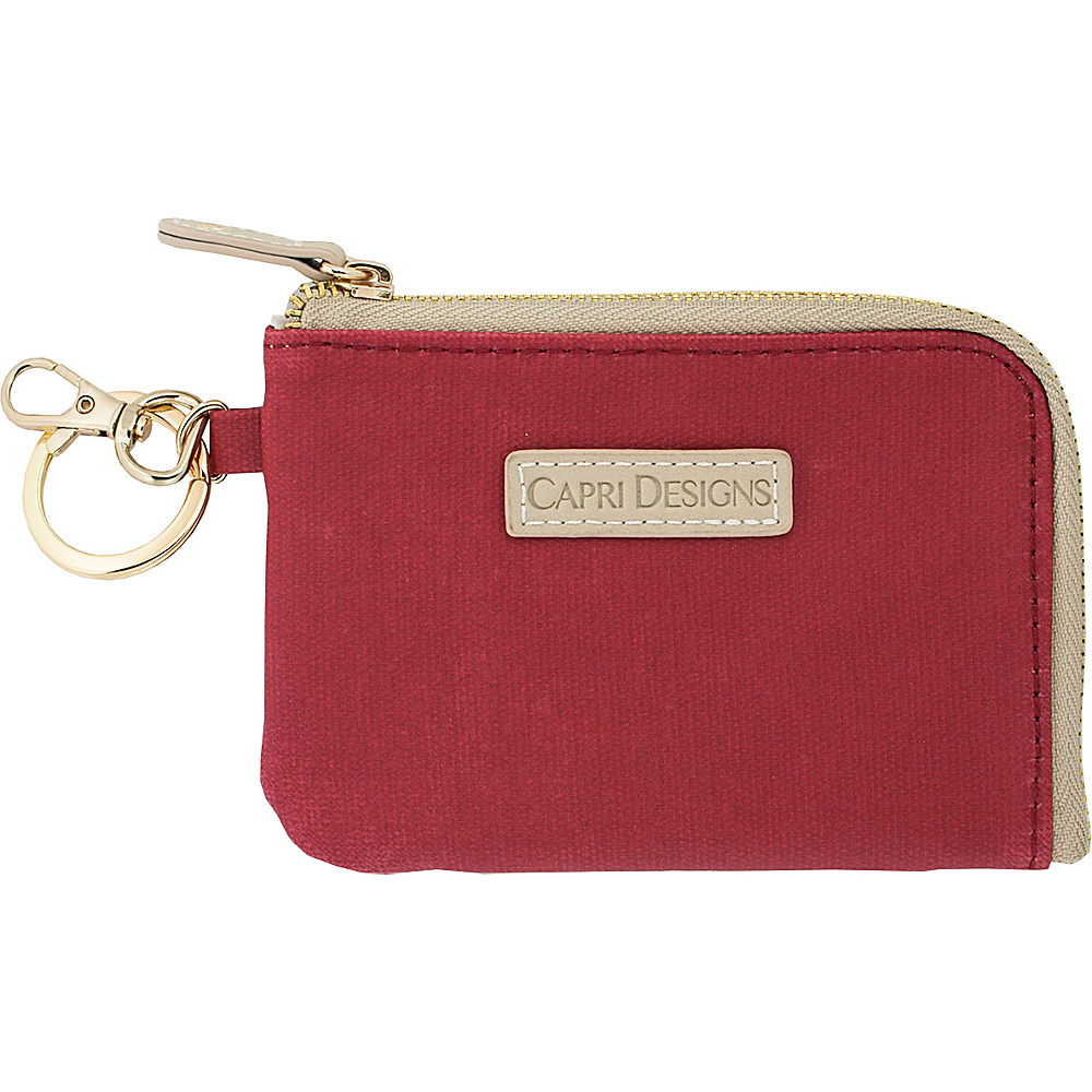 Capri Designs ID Case Crimson Capri Designs Women s Wallets