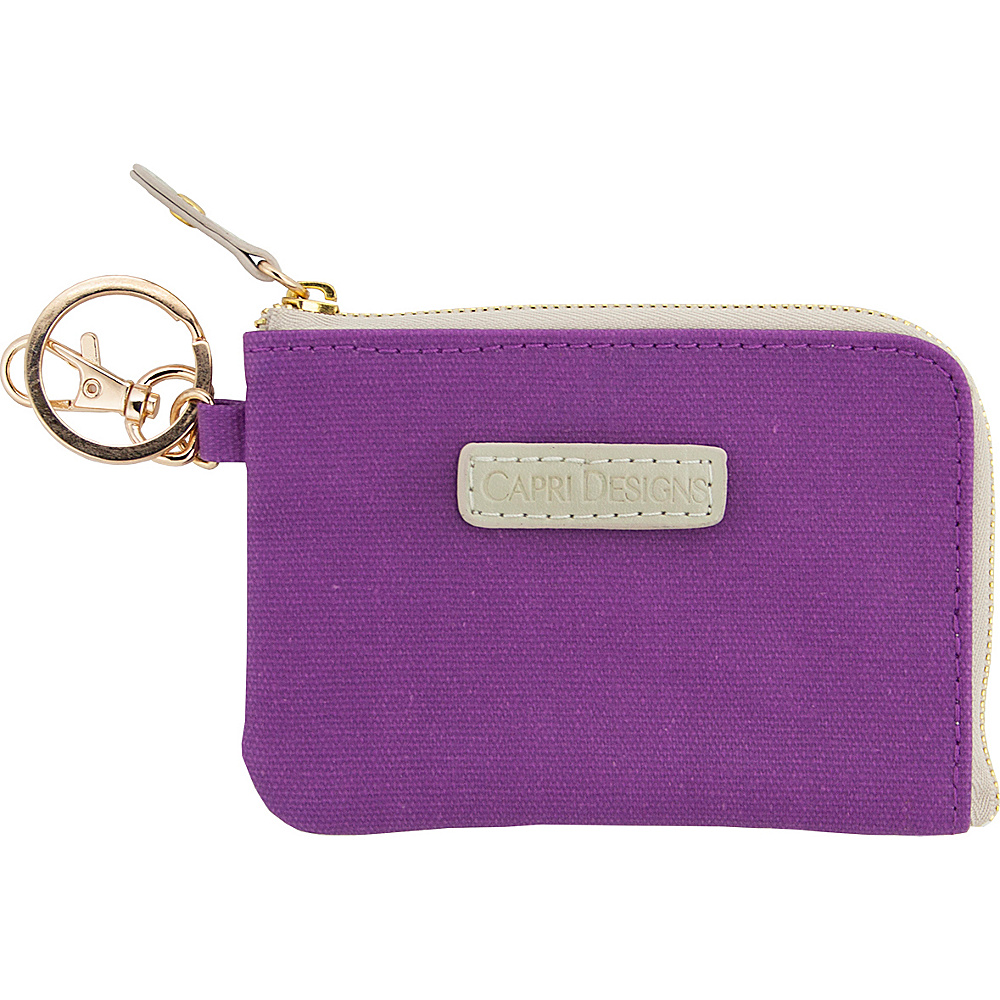 Capri Designs ID Case Purple Capri Designs Women s Wallets