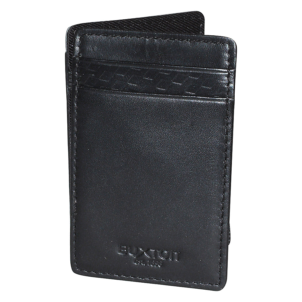 Buxton Bellamy RFID I.D. Magic Wallet Black Buxton Men s Wallets