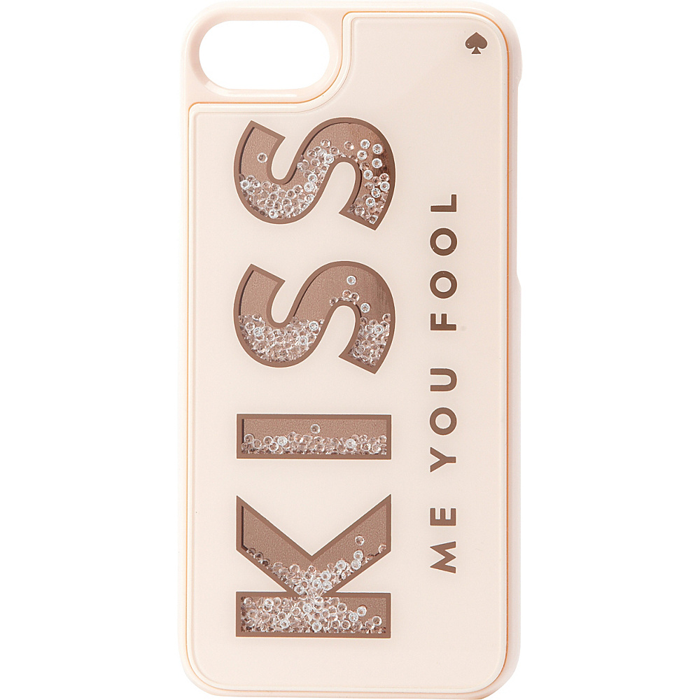 kate spade new york Kiss Me You Fool iPhone 7 Case Kiss Me You Fool kate spade new york Electronic Cases