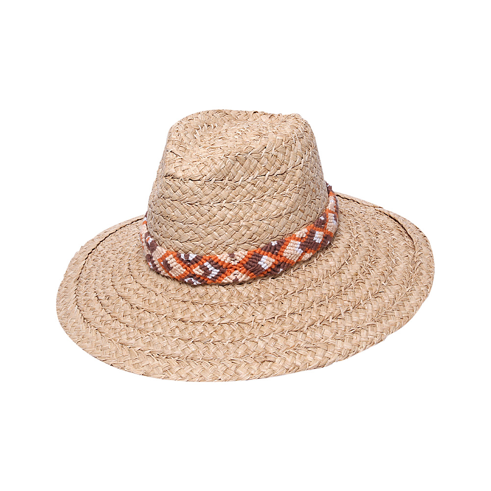 Ale by Alessandra Indio Floppy Hat Natural Ale by Alessandra Hats Gloves Scarves
