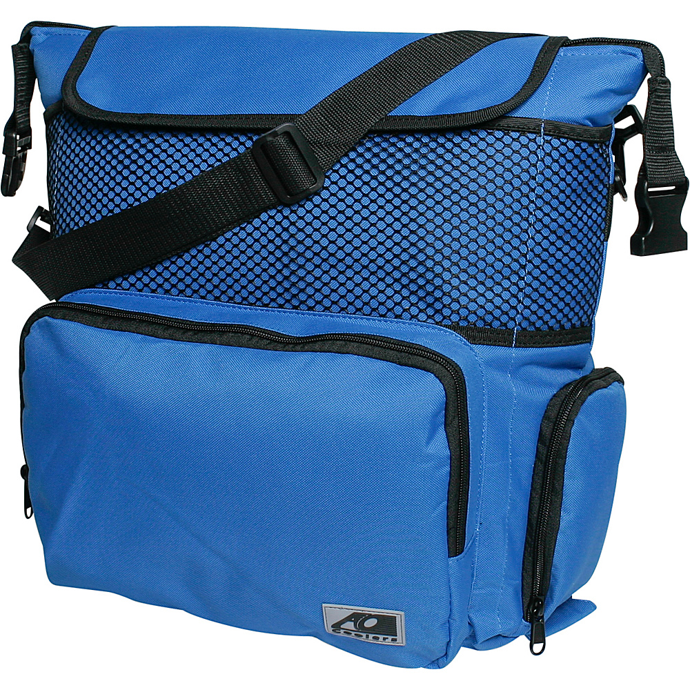 AO Coolers 18 Pack Backpack Soft Cooler Royal Blue AO Coolers Outdoor Coolers
