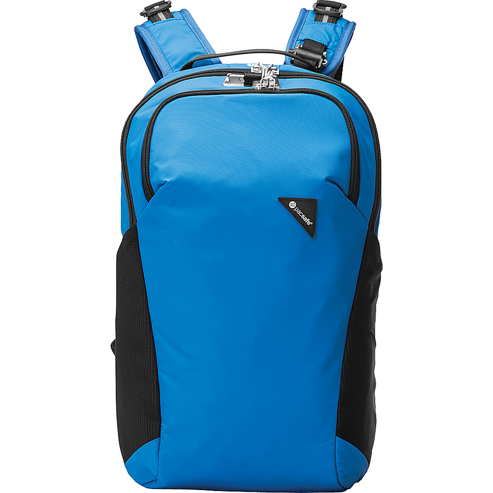 Pacsafe Vibe 20 Anti Theft 20L Backpack Blue Pacsafe Laptop Backpacks