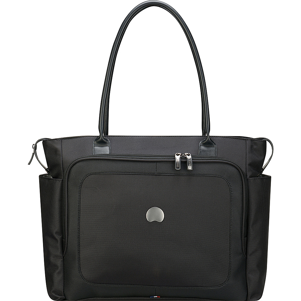 Delsey Cruise Lite Soft Ladies Tote Black Delsey Luggage Totes and Satchels