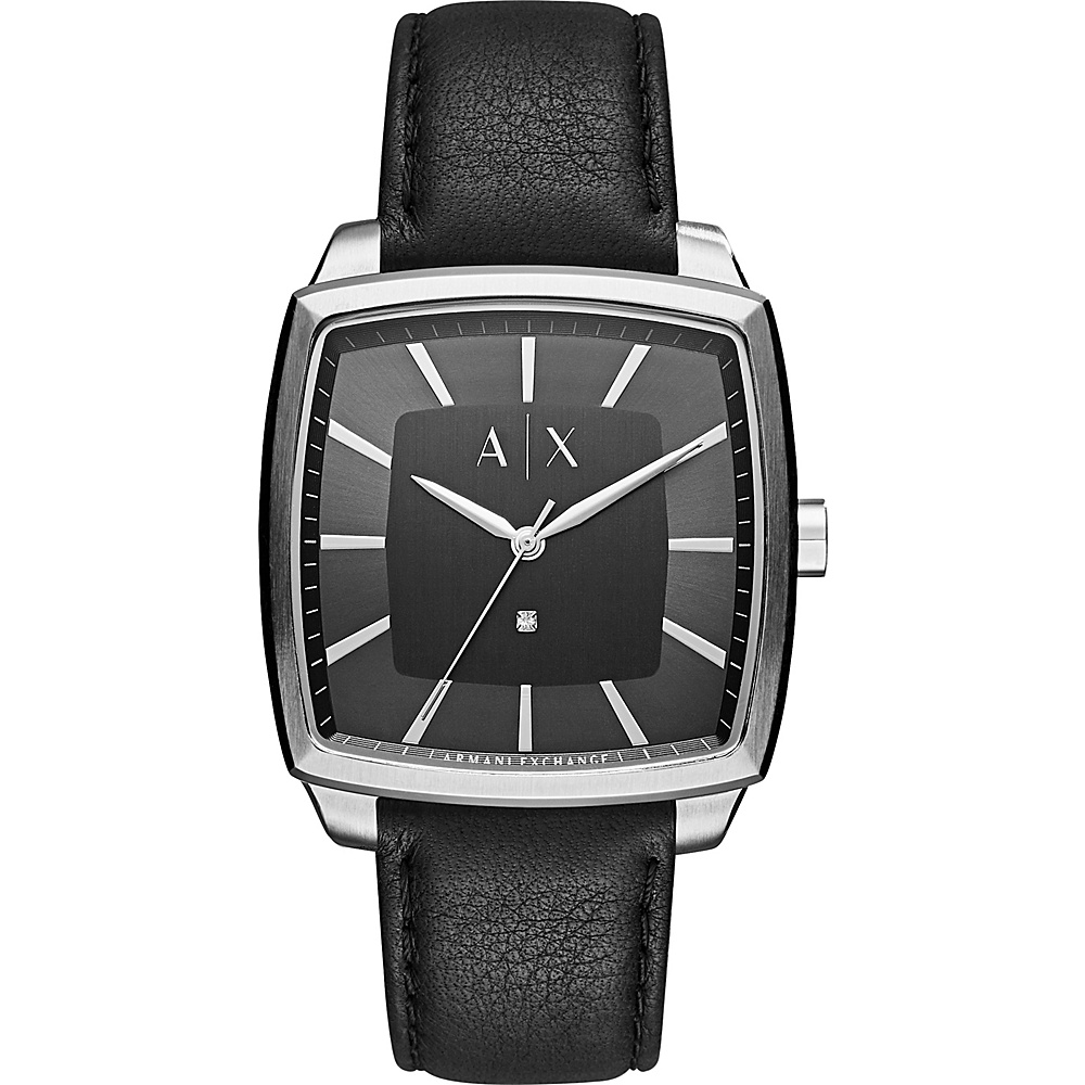 A X Armani Exchange Dress Watch Black A X Armani Exchange Watches