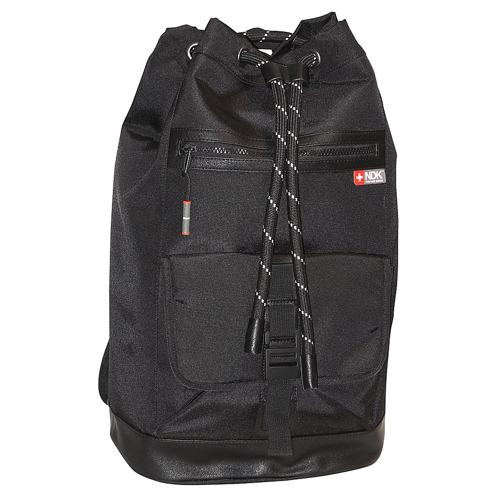 Nidecker Design Capital Collection Cinched Backpack Black Nidecker Design Business Laptop Backpacks