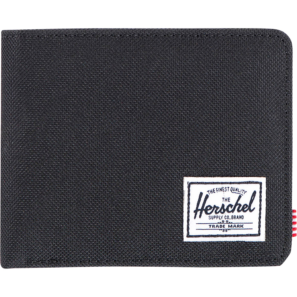 Herschel Supply Co. Roy Bi Fold Wallet Black Herschel Supply Co. Men s Wallets