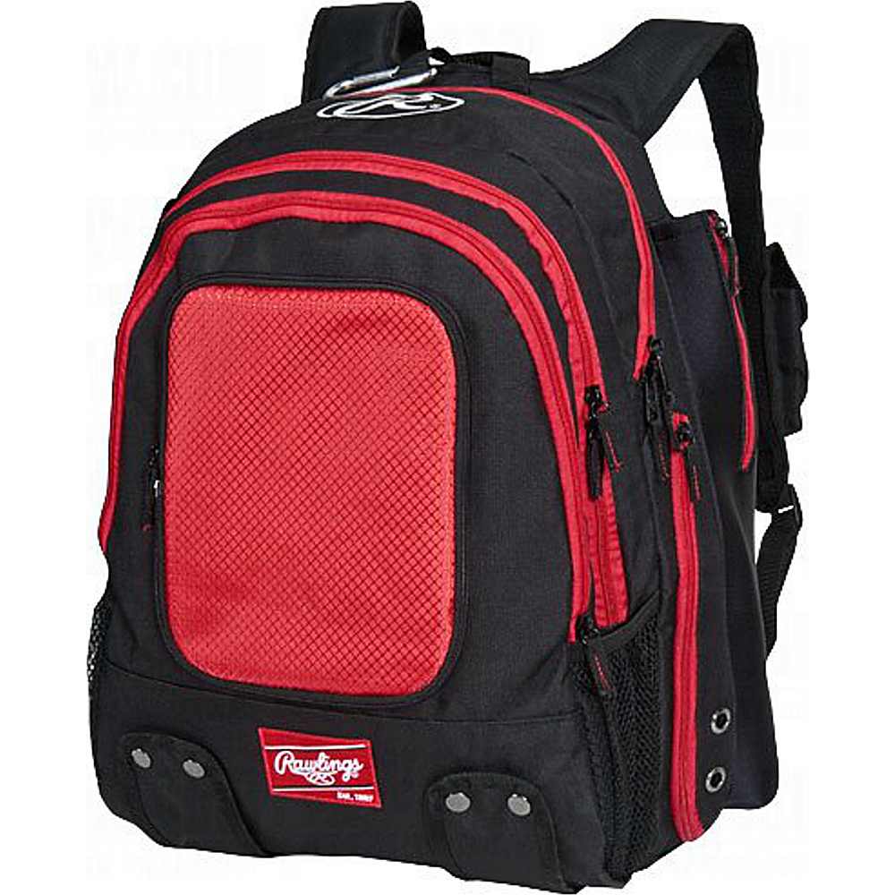 Rawlings Sports Player Backpack Scarlet Rawlings Sports Sport Bags