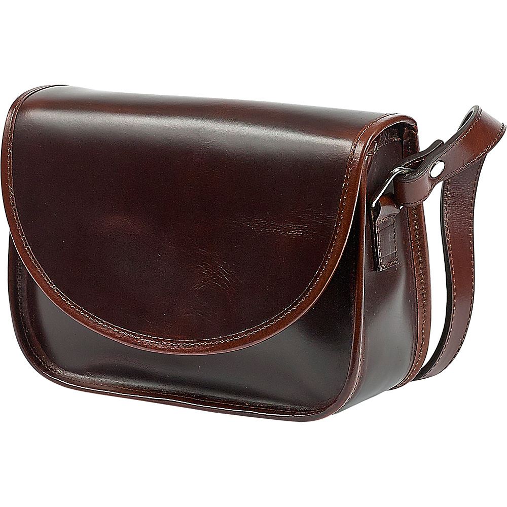 ClaireChase Geneva Handbag Dark Brown ClaireChase Leather Handbags