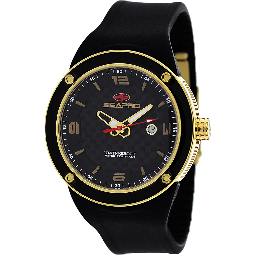 Seapro Watches Men s Driver Watch Black Seapro Watches Watches