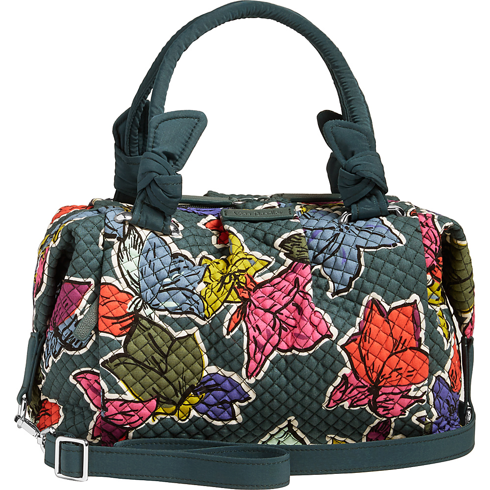 Vera Bradley Hadley Satchel Falling Flowers - Vera Bradley Fabric Handbags