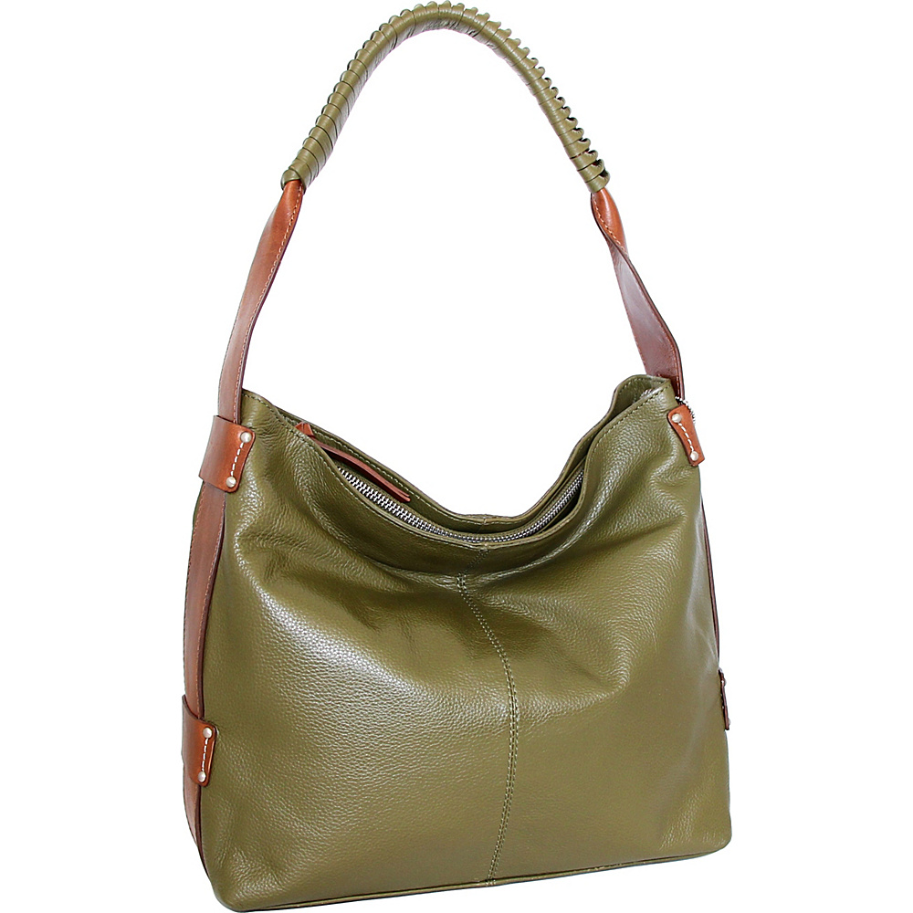 Nino Bossi Belle Hobo Loden - Nino Bossi Leather Handbags
