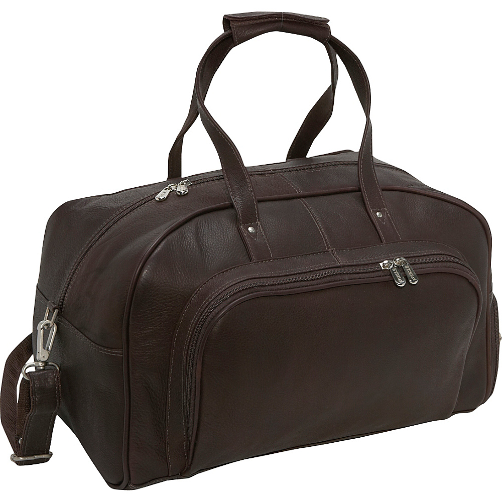 Piel Deluxe Carry On Duffel Chocolate