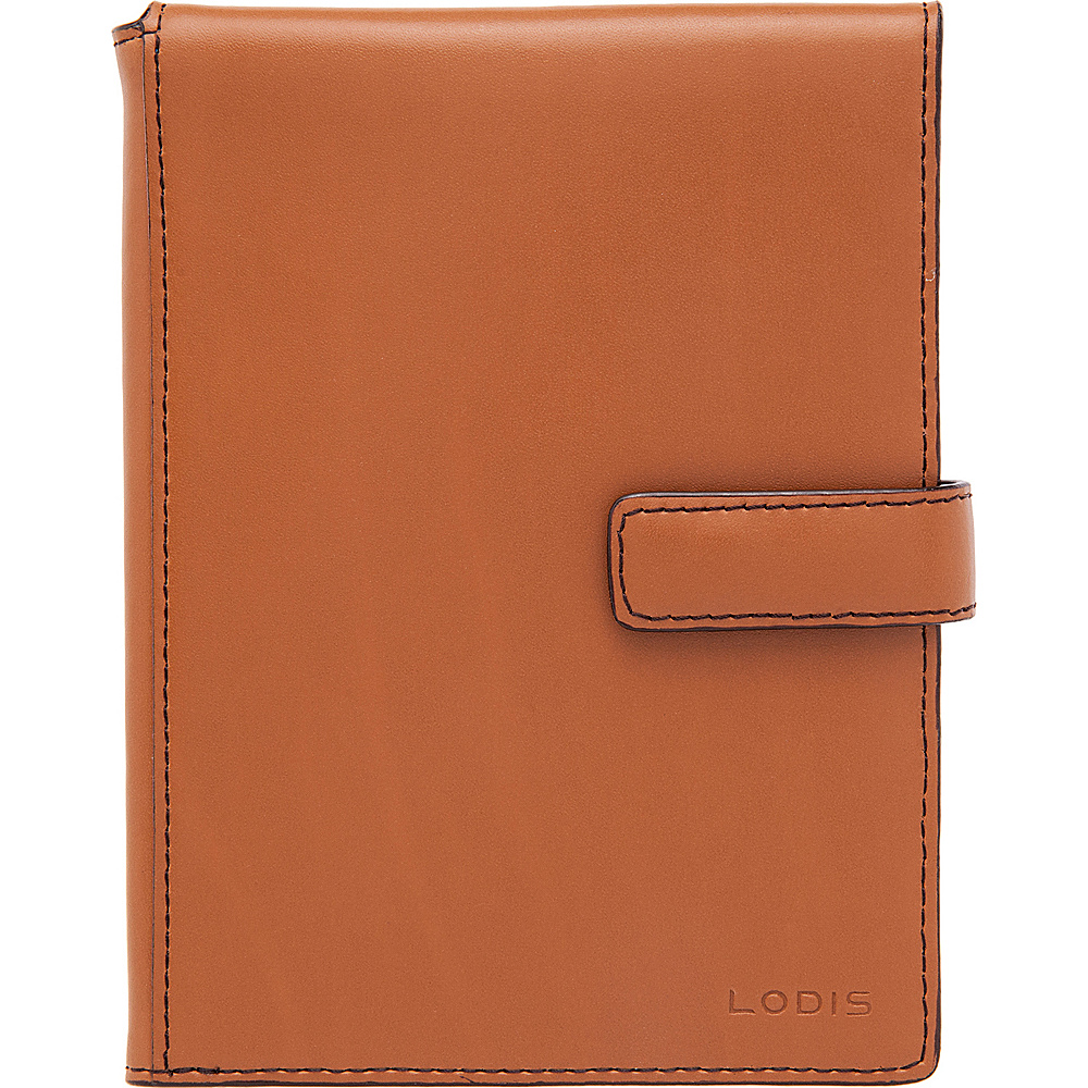 Lodis Audrey Passport Wallet with Ticket Flap Toffee Lodis Travel Wallets