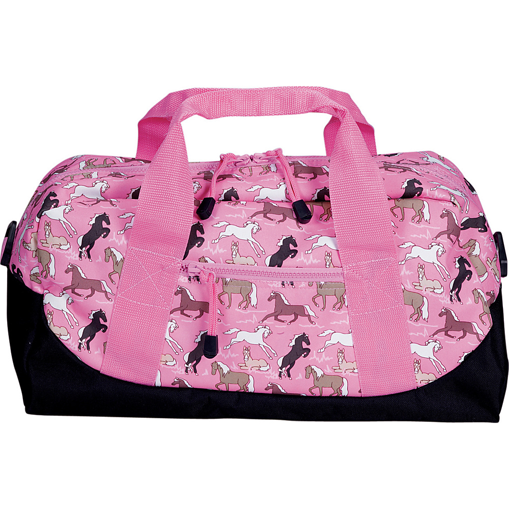 Wildkin Horses in Pink Duffel Bag Horses in Pink