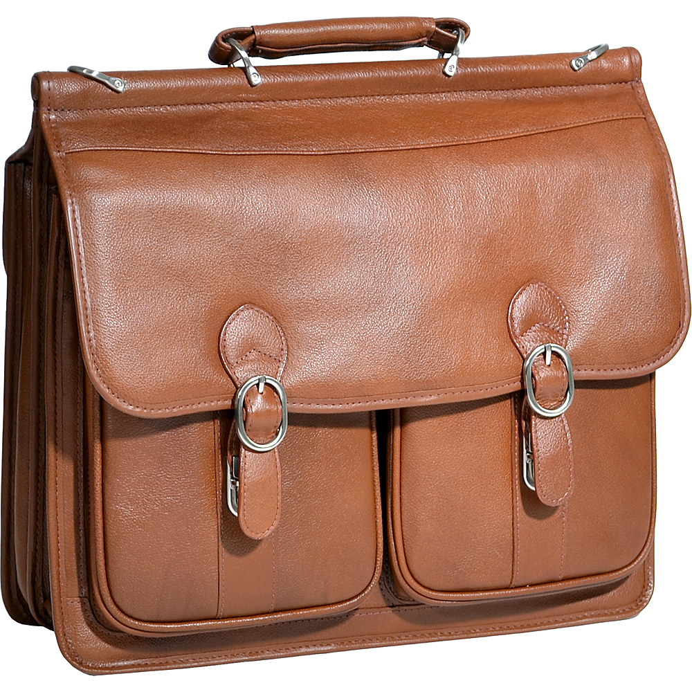 McKlein USA Hazel Crest Leather 15.4 Laptop Case