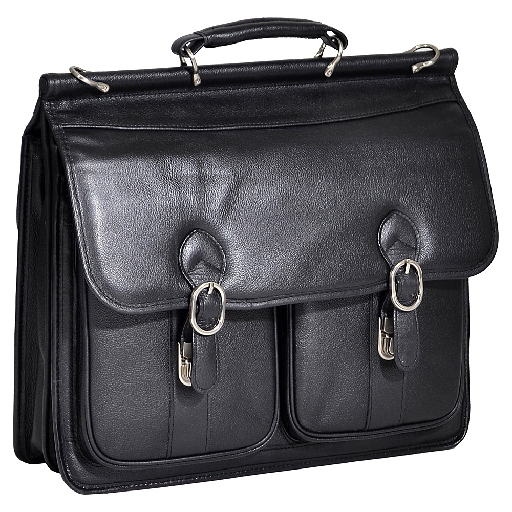 McKlein USA Hazel Crest Leather 15.4 Laptop Case