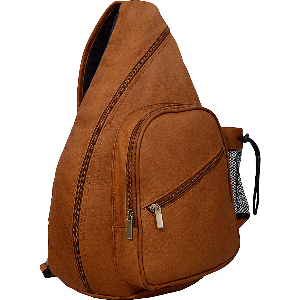 David King Co. Backpack Style Cross Body Bag Tan David King Co. Slings