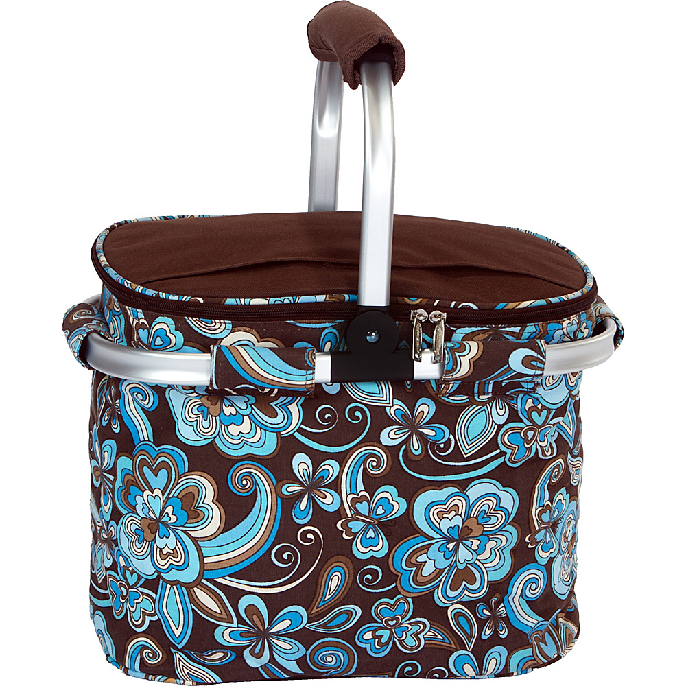 Picnic Plus Shelby Collapsible Cooler Cocoa Cosmos