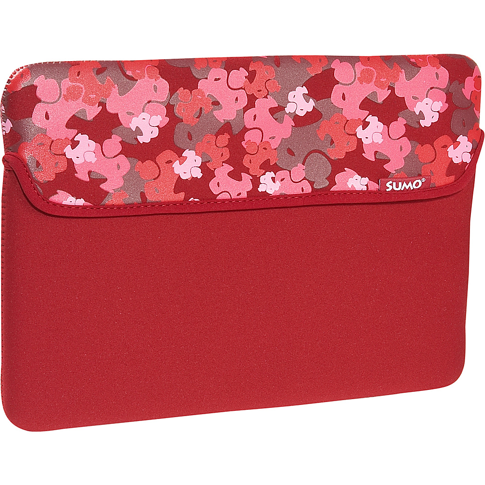 Sumo 10 Camo NetBook Sleeve Red