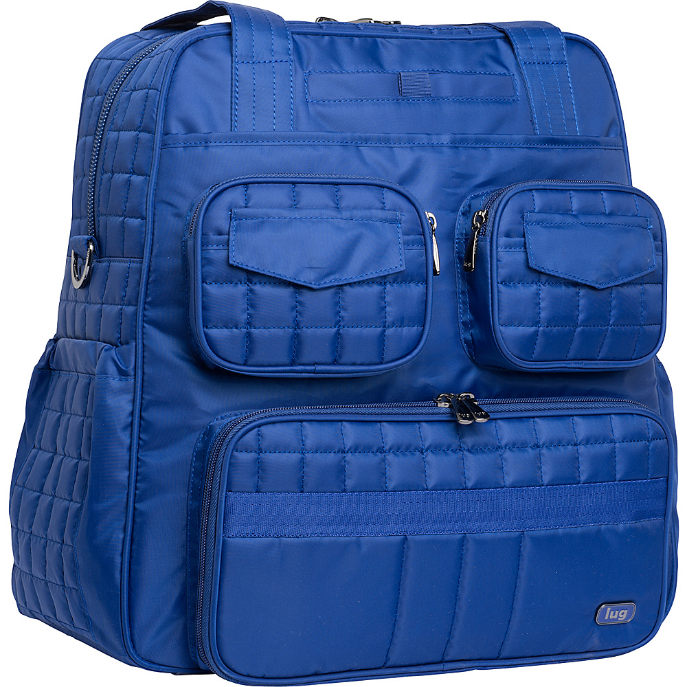 Lug Puddle Jumper Overnight Gym Bag Cobalt Blue Lug Travel Duffels