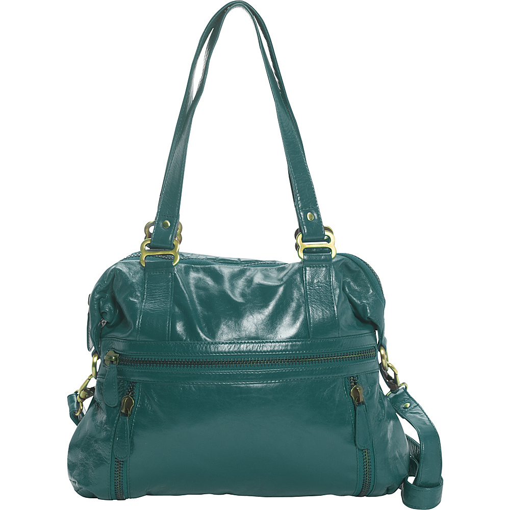Latico Leathers Hazel Shoulder Bag Jade Latico Leathers Leather Handbags