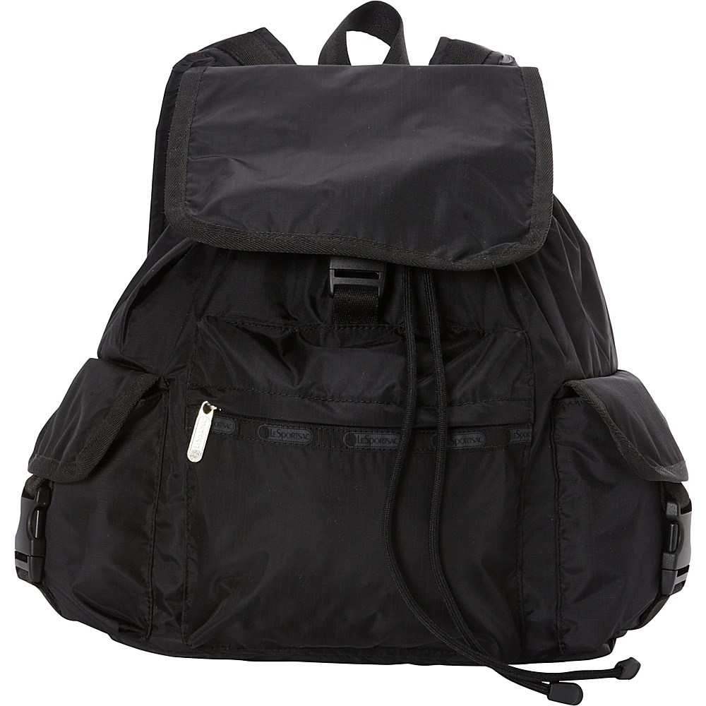 LeSportsac Voyager Backpack Black LeSportsac Everyday Backpacks