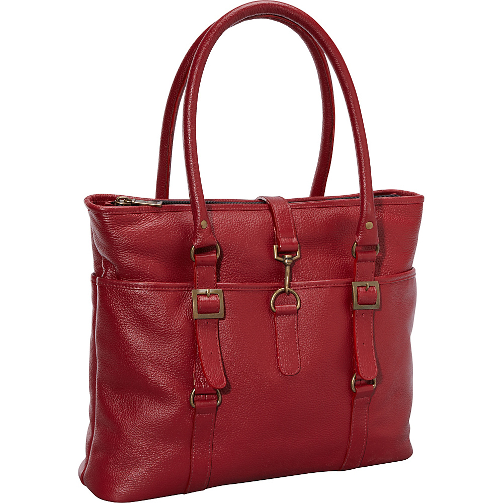 ClaireChase Ladies Computer Bag Red