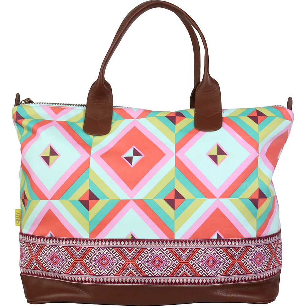 Amy Butler for Kalencom Marni Duffel Bag Sky Pyramid Amy Butler for Kalencom Fabric Handbags