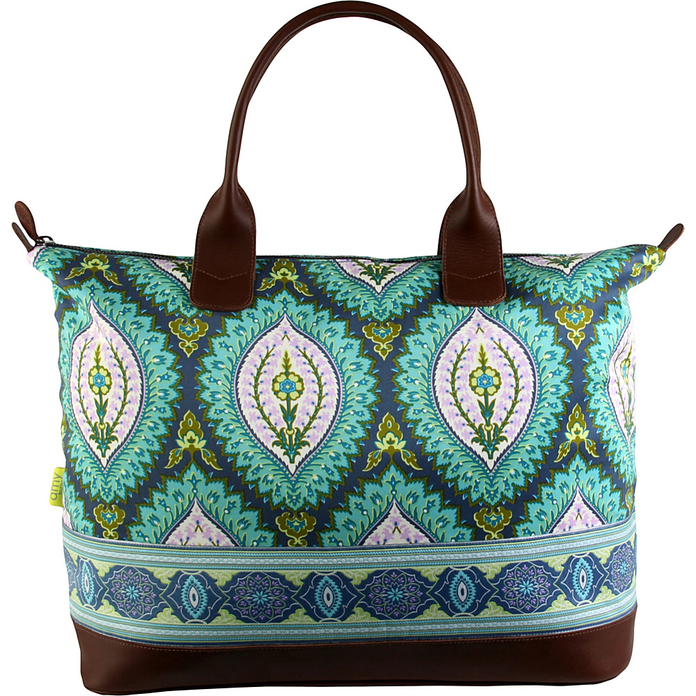 Amy Butler for Kalencom Marni Duffel Bag Imperial Paisley Clover Amy Butler for Kalencom Fabric Handbags