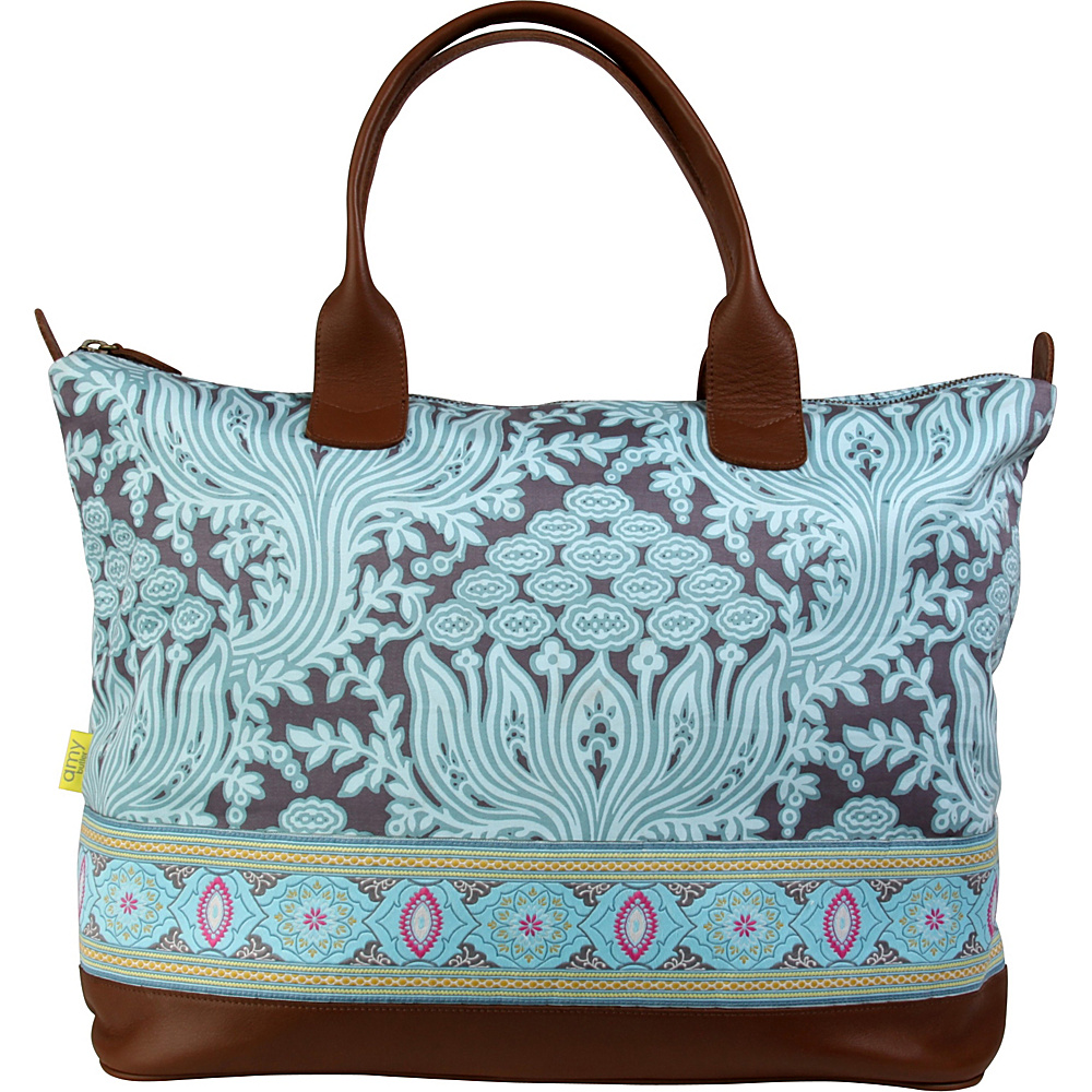 Amy Butler for Kalencom Marni Duffel Bag Cloud Vine Lake Amy Butler for Kalencom Fabric Handbags