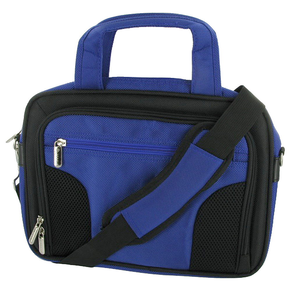 rooCASE Deluxe Carrying Bag for iPad 2 10 and 11.6 Netbook Dark Blue rooCASE Non Wheeled Business Cases