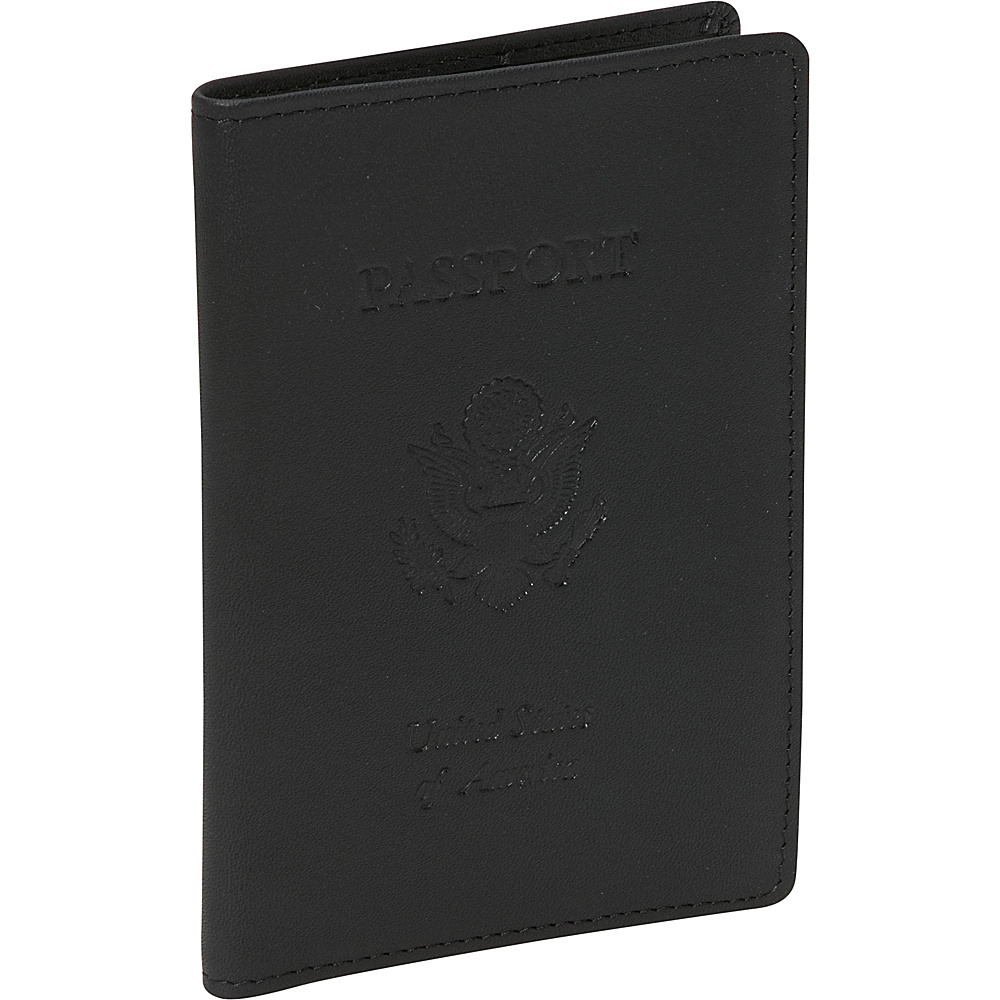 Royce Leather Debossed RFID Blocking Passport Jacket