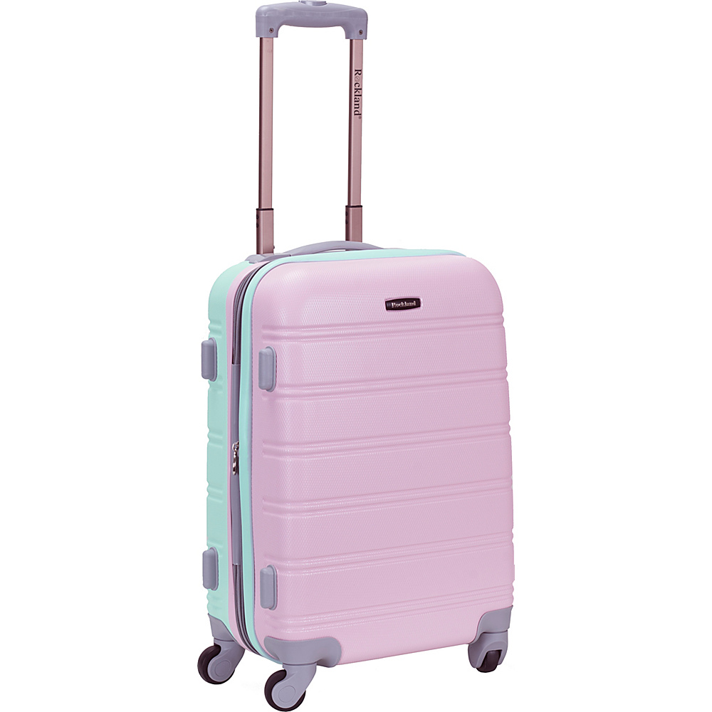 Rockland Luggage 20" Melbourne ABS Carry-On Mint - Rockland 
