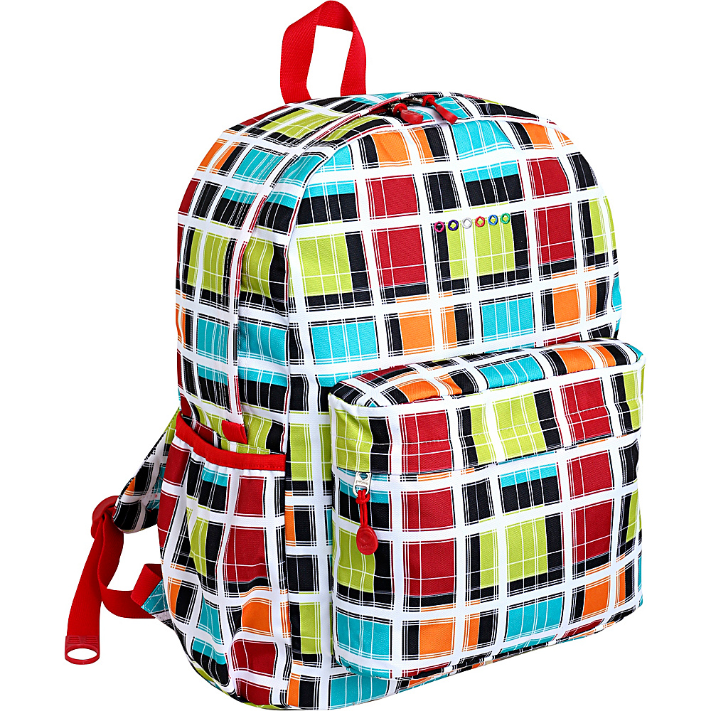 J World New York Oz School Backpack Colorstrip J World New York Everyday Backpacks