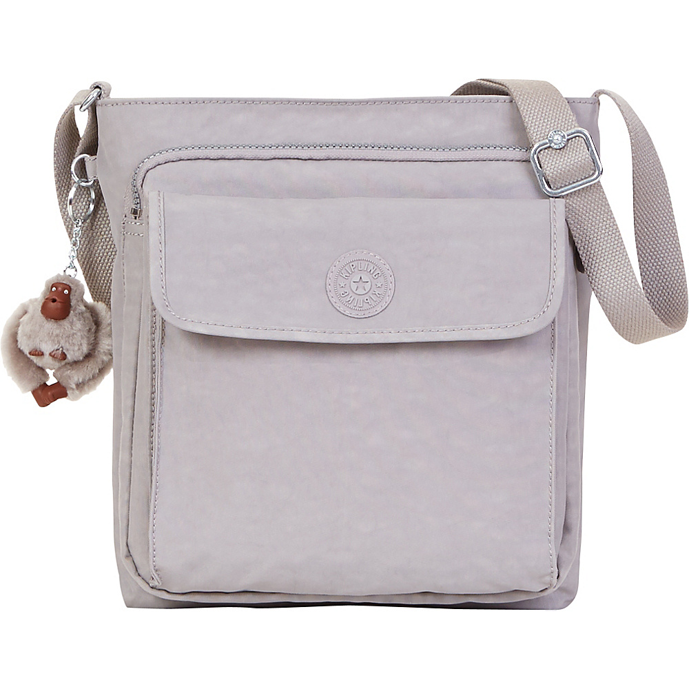 Kipling Machida Crossbody Bag Slate Grey Kipling Fabric Handbags