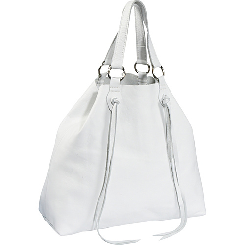 pb travel Soleil de Mer Leather Handbag/Tote - White
