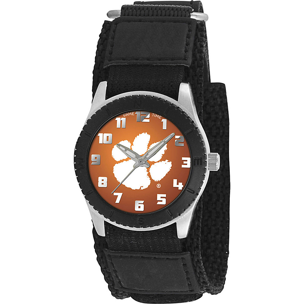 Game Time Rookie Black College Clemson Tigers Black Game Time Watches