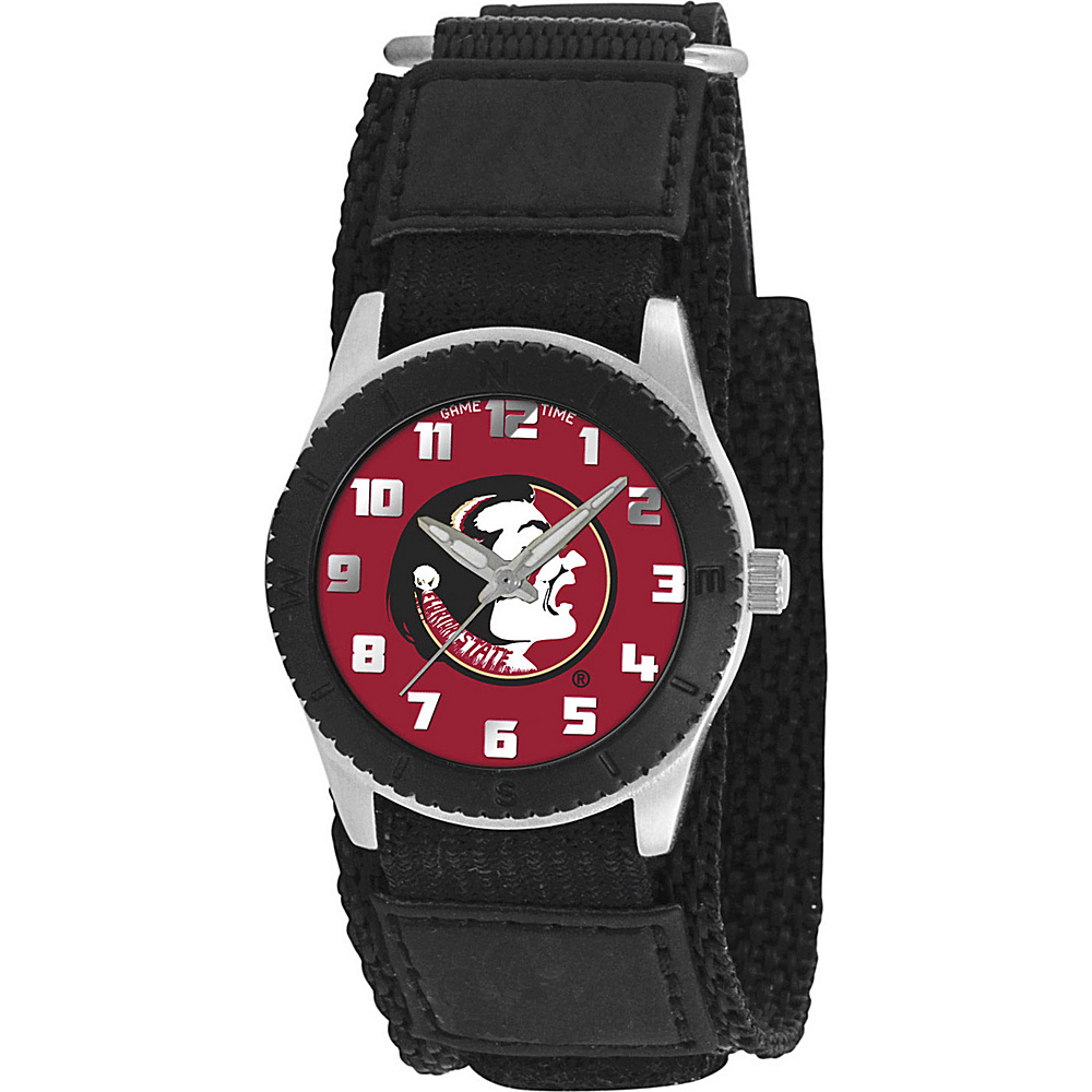 Game Time Rookie Black College Florida State Seminoles Black Game Time Watches