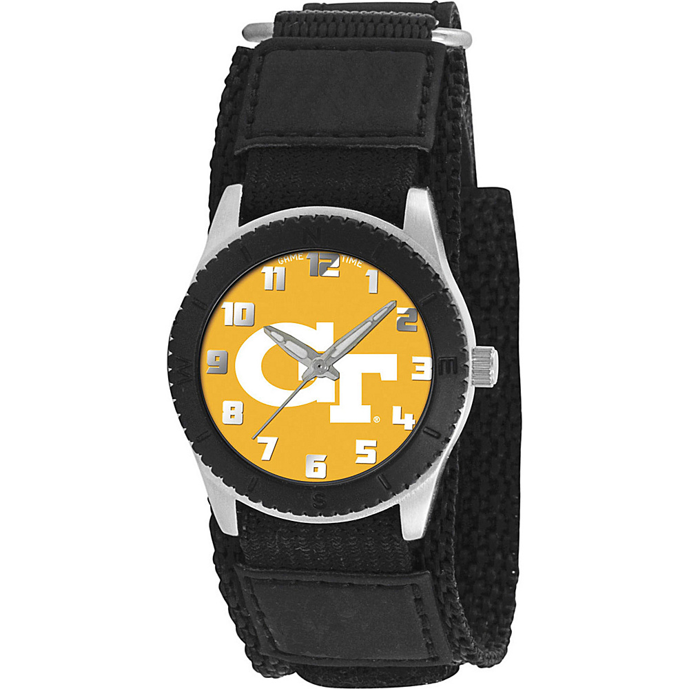 Game Time Rookie Black College Georgia Tech Yellow Jackets Black Game Time Watches