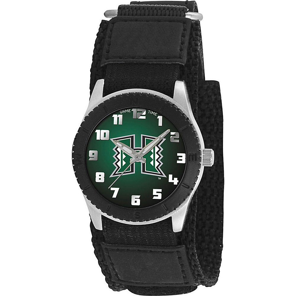 Game Time Rookie Black College Hawaii Warriors Black Game Time Watches