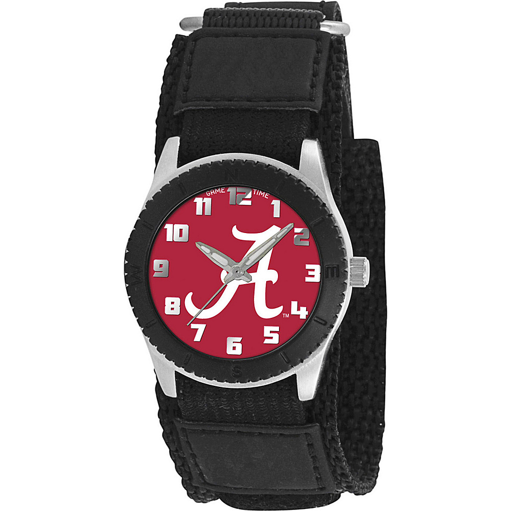Game Time Rookie Black College Alabama Crimson Tide Black Game Time Watches